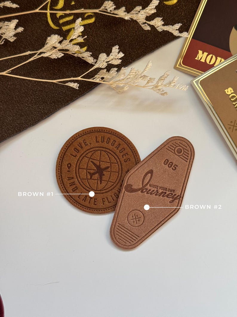 Stick On Leather Patch | Journey Patch