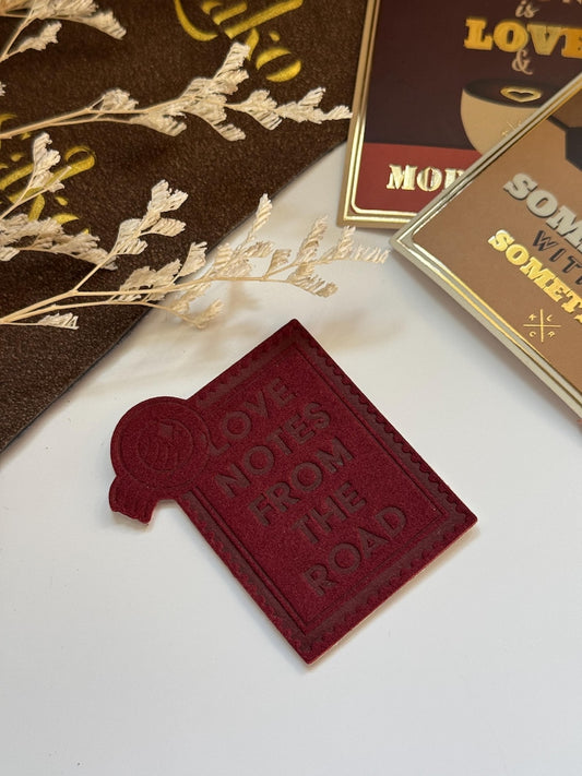 Stick On Leather Patch | Love Notes