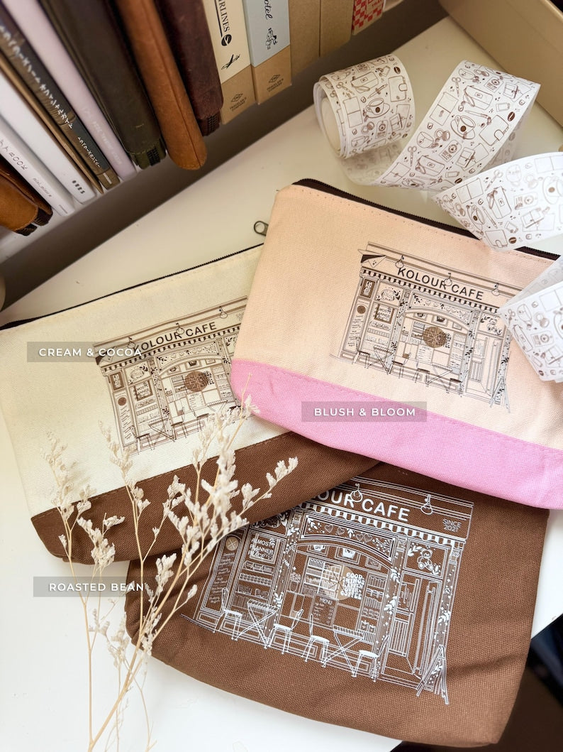 Large Canvas Pen Pouch