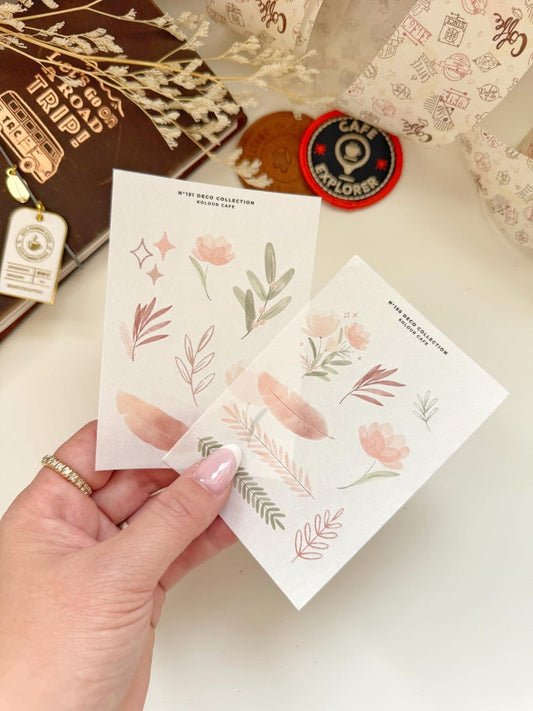 Floral Watercolor Stickers | N150 N151