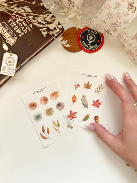 Floral Watercolor Stickers | N161 N162