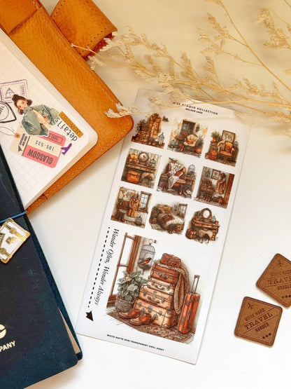 Vintage Travel Stickers | OPK21-23