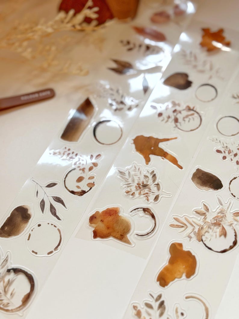 Coffee Stains and Rings PET Tape | Issue 009