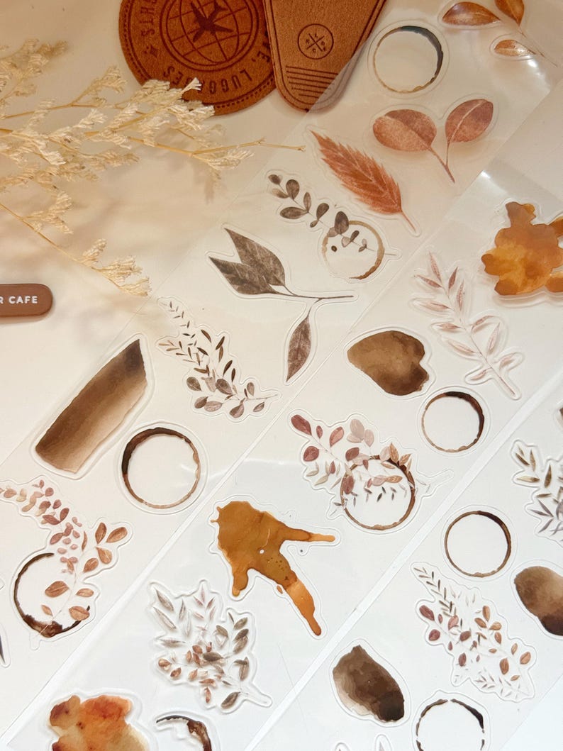Coffee Stains and Rings PET Tape | Issue 009