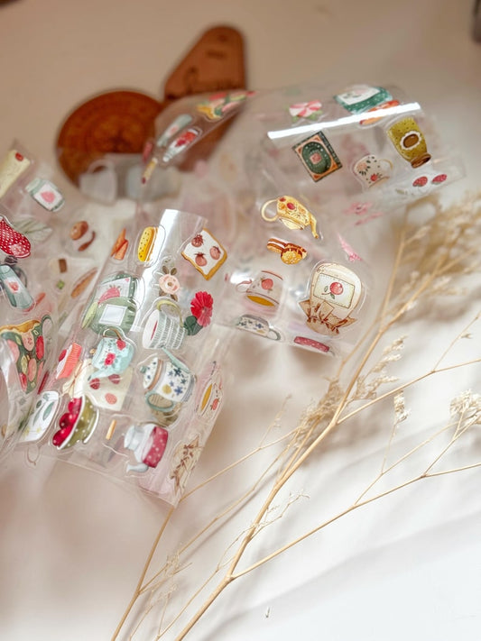Afternoon Tea and Pastries PET Tape | Issue 012