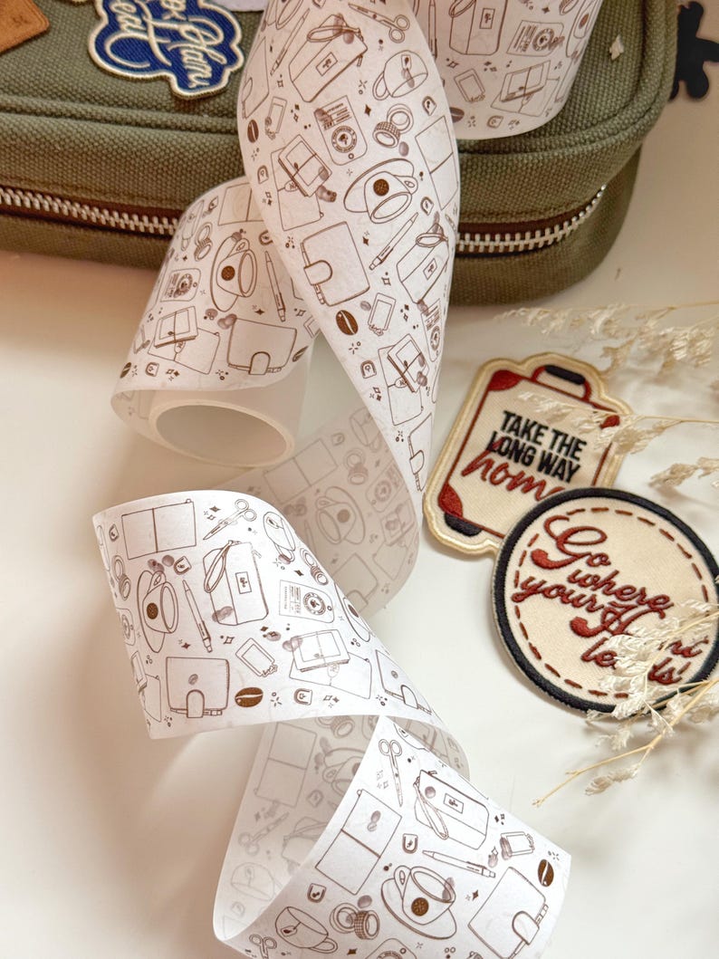 Kolour Cafe Doodles 50mm Washi Tape | Issue 003