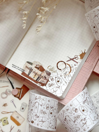 Kolour Cafe Doodles 50mm Washi Tape | Issue 003