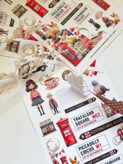 London England Stickers | OPK 32