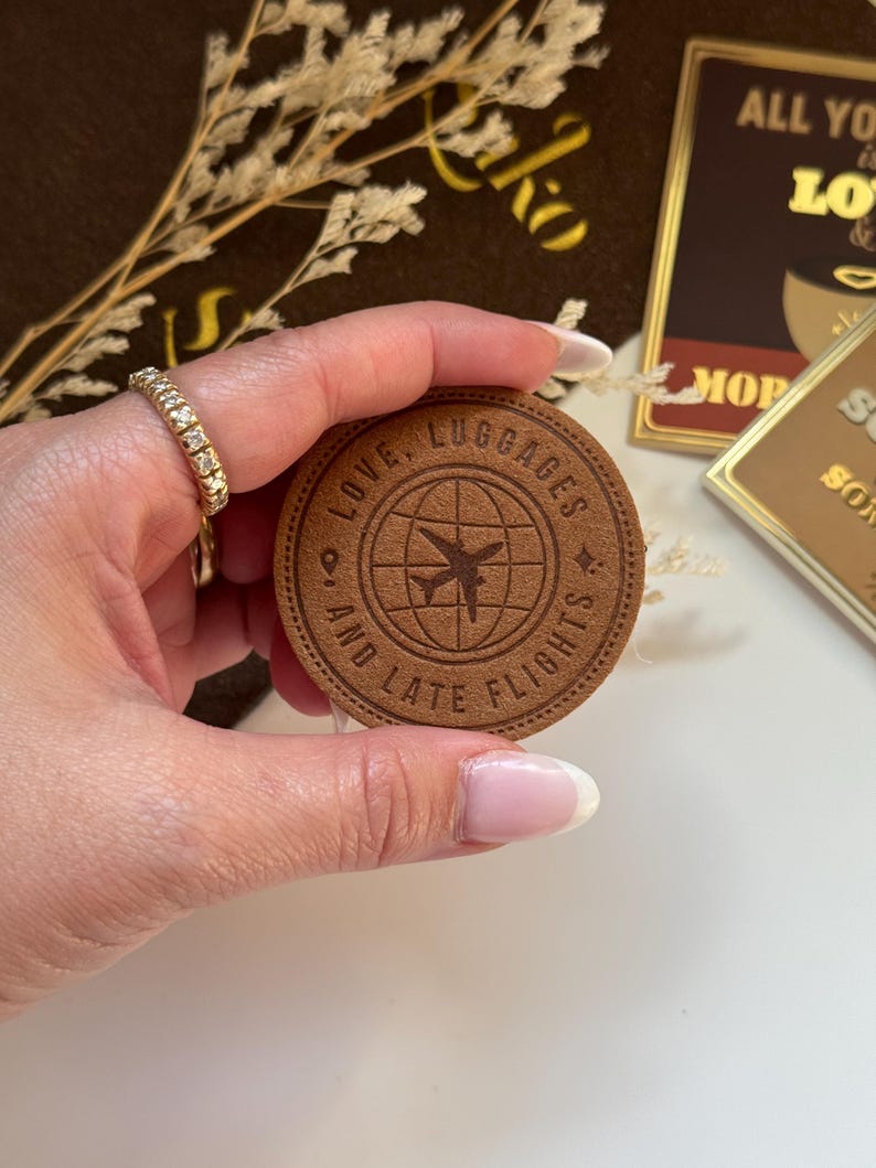 Stick On Leather Patch | Flight Luggage