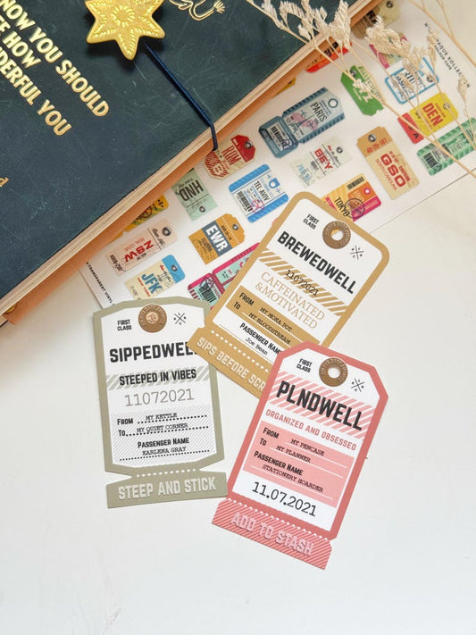 Luggage Tag Stickers