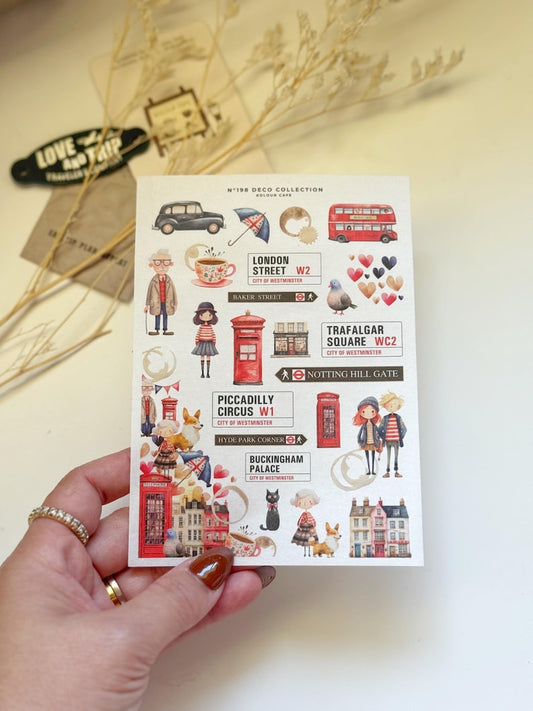 London England Stickers | N198