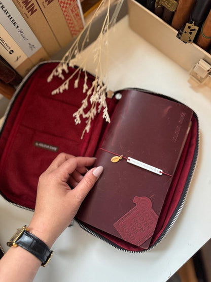 Traveler's Notebook Pouch | Black Forest