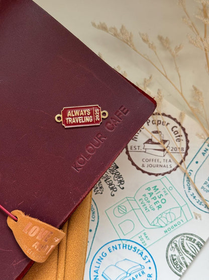 Planner Charm Magnet | Travel Ticket