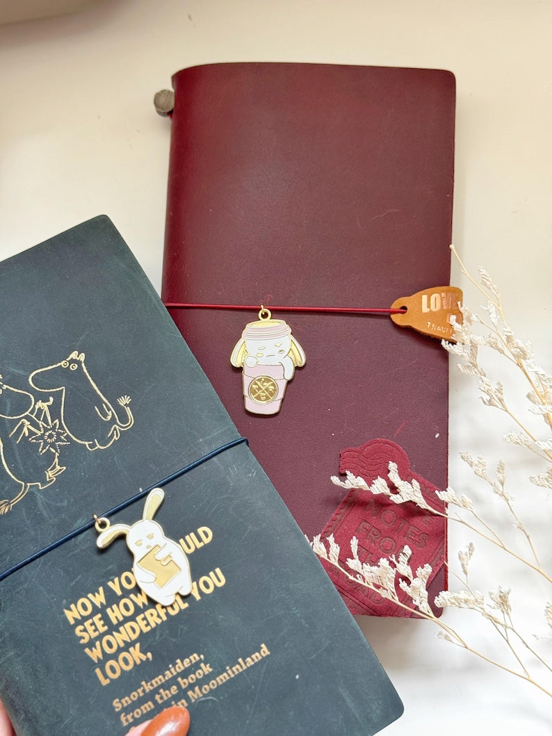 Planner Charm | Bean Bunny Coffee