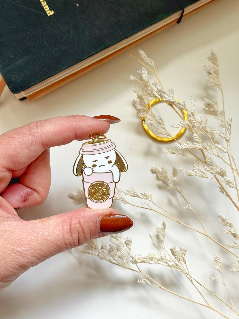 Planner Charm | Bean Bunny Coffee