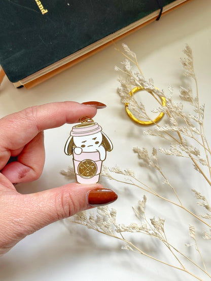 Planner Charm | Bean Bunny Coffee