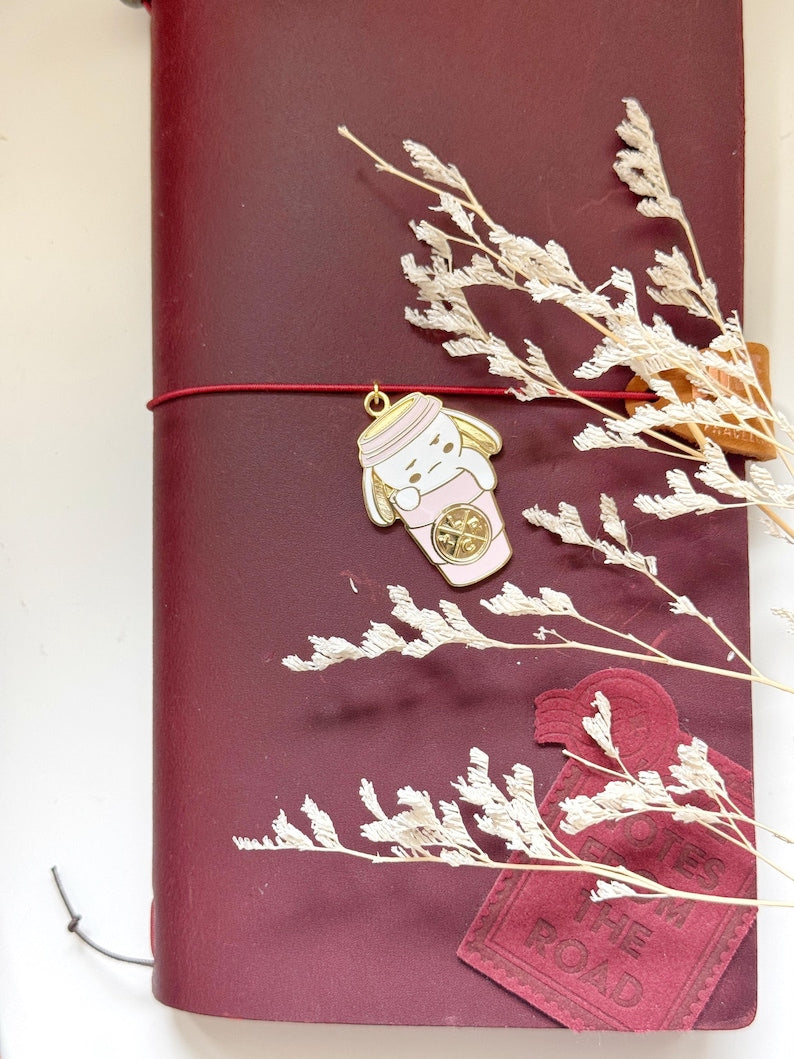 Planner Charm | Bean Bunny Coffee