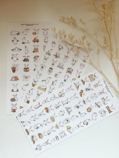 Bean Sampler Sheets (Sets 1-3)