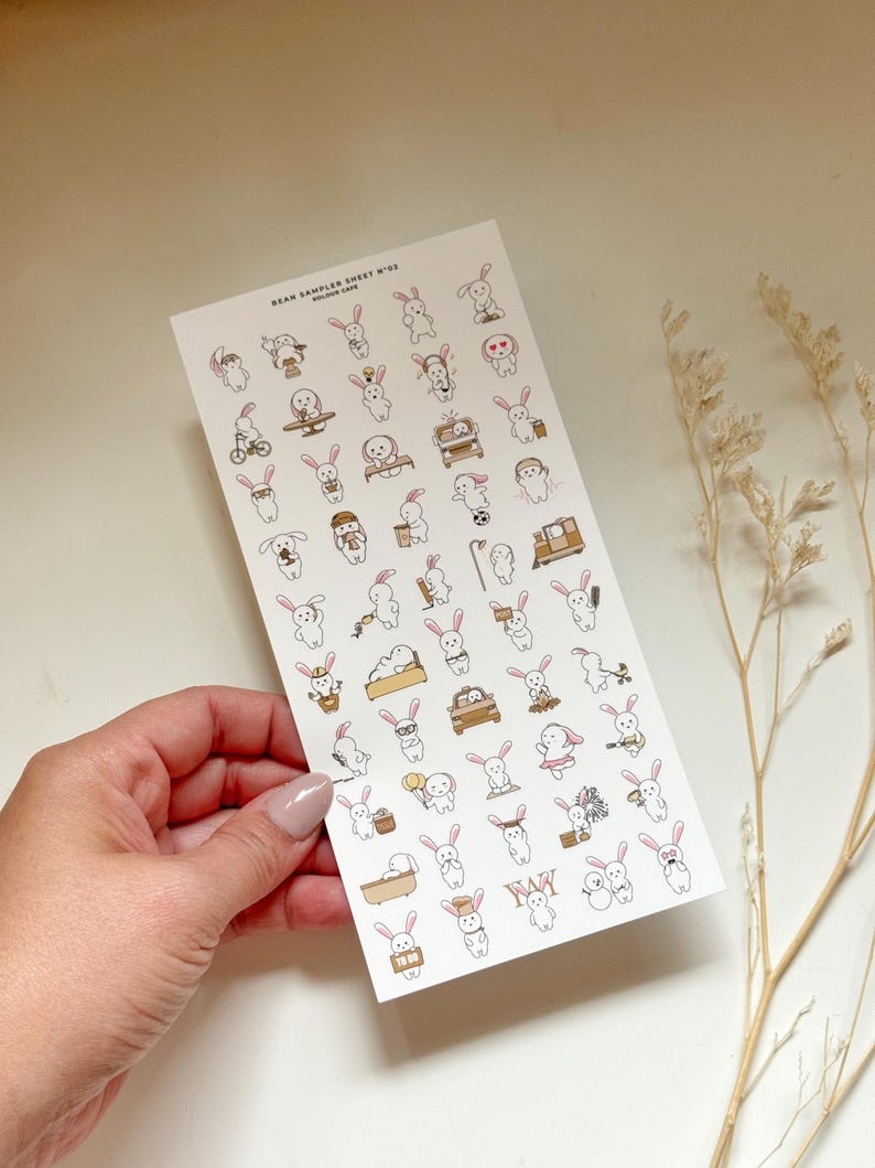 Bean Sampler Sheets (Sets 1-3)