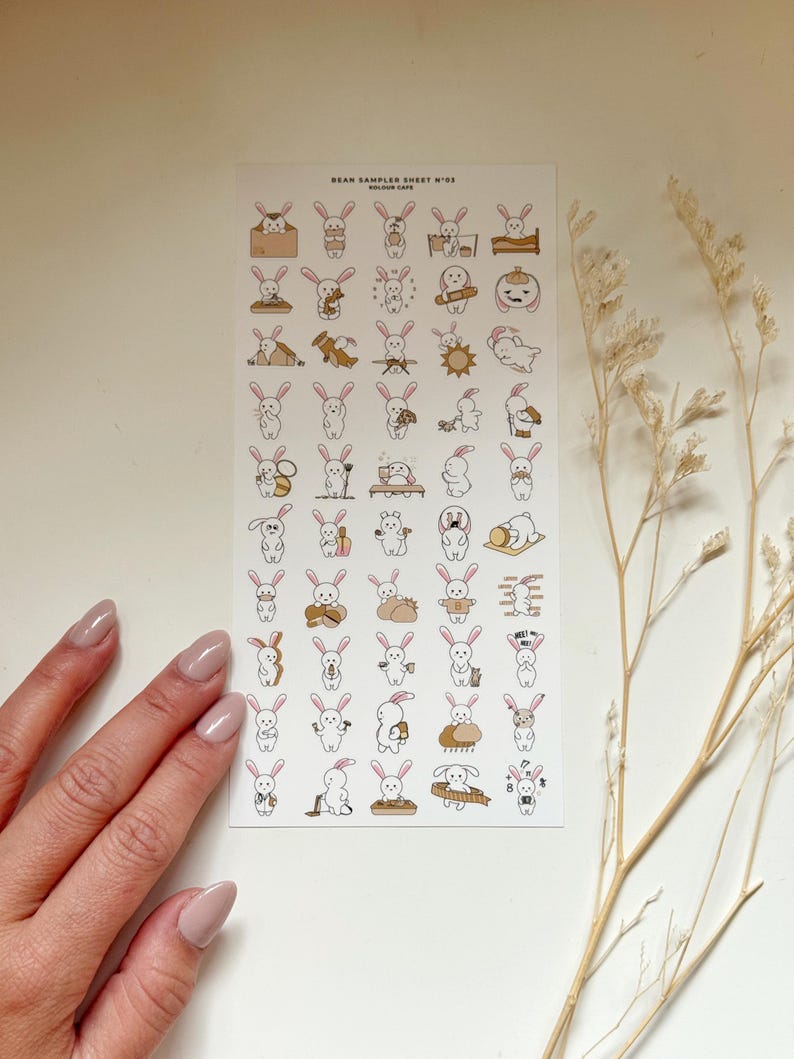 Bean Sampler Sheets (Sets 1-3)