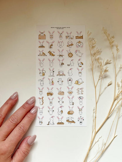 Bean Sampler Sheets (Sets 1-3)