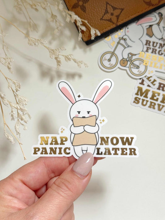 Nap Now, Panic Later (DC108)