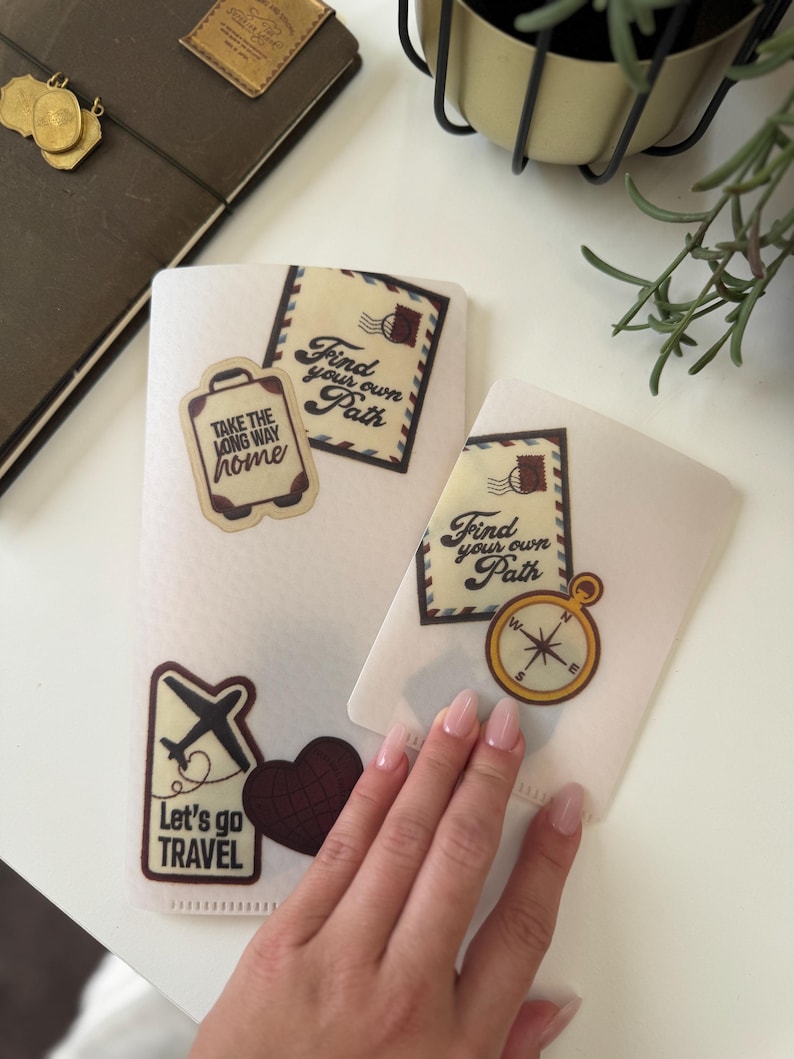 TN File Folder Insert | Travel Patches