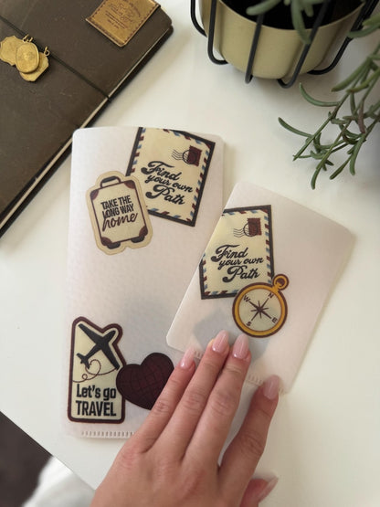 TN File Folder Insert | Travel Patches