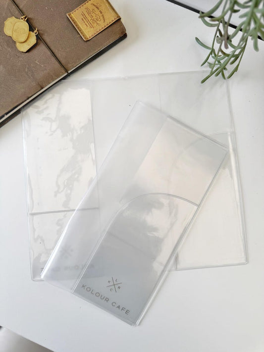 Clear Card and File Holder Insert