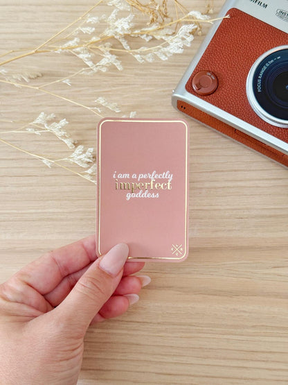 Inspirational Journaling Stickers | Foiled Planner Cards