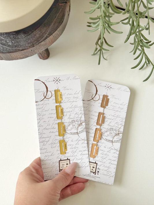 Brass Page Tabs Set | The BASICS