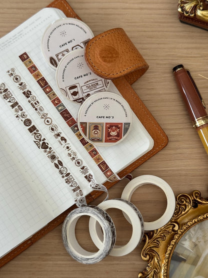 Tea Cafe 10mm Washi Tape | Cafe No. 2