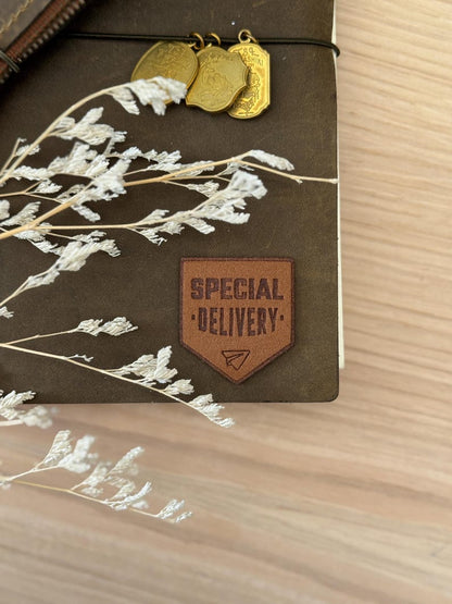 Stick On Leather Patch | Special Delivery