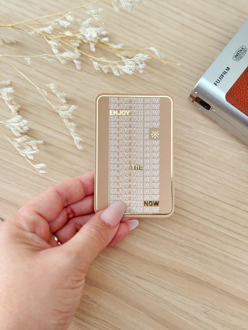 Inspirational Journaling Stickers Set 2 | Foiled Planner Cards