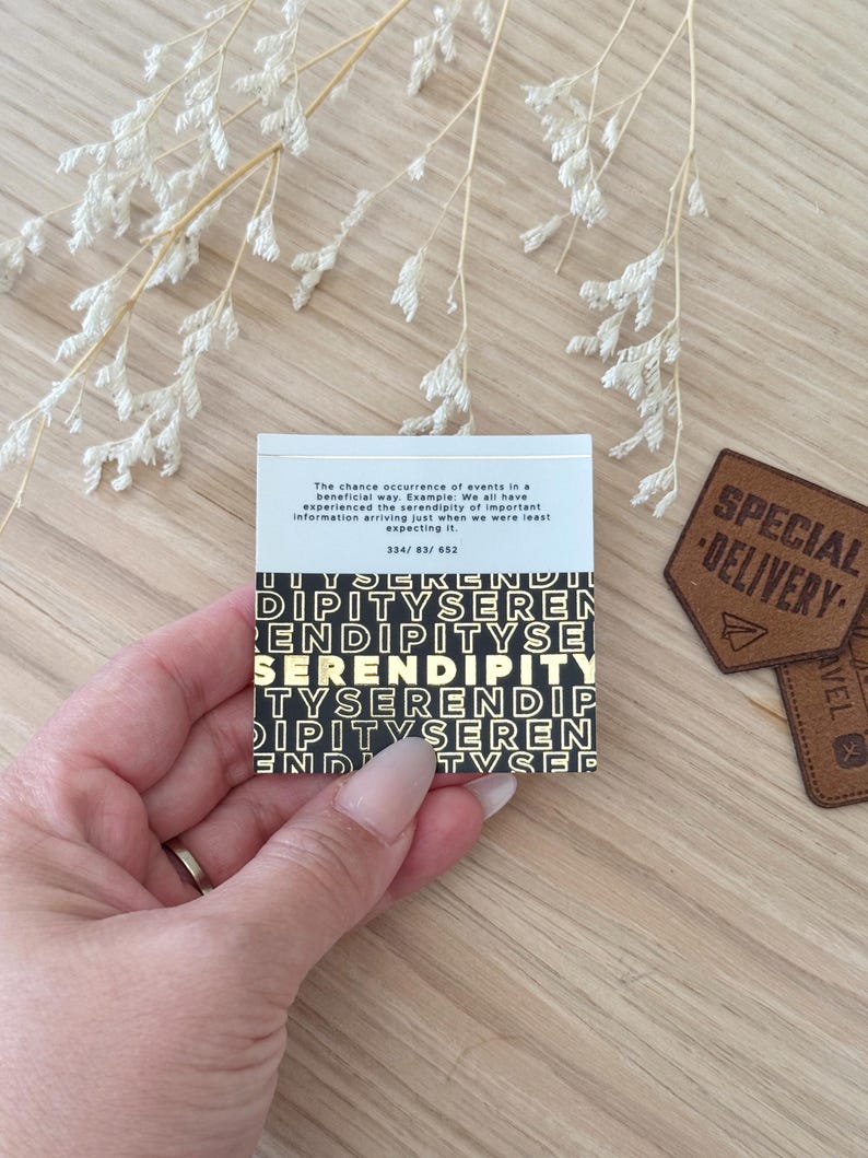 Beautiful Word Journaling Cards