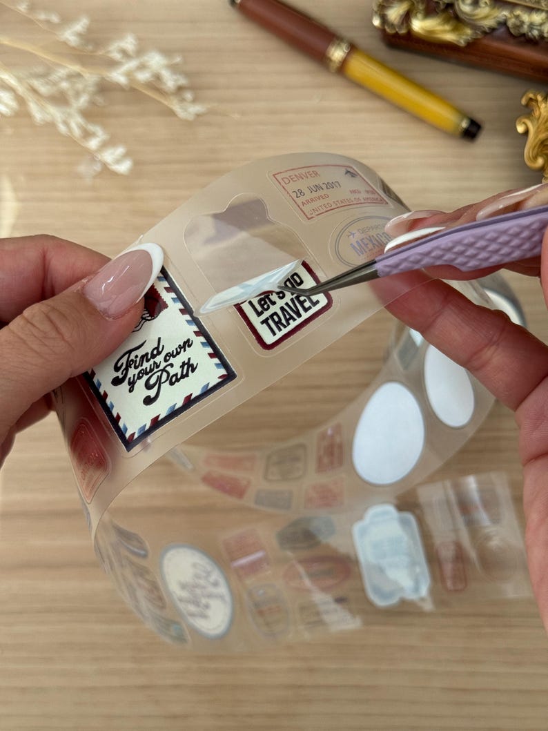 Kolour Cafe Travel Stamps PET Tape | Issue 023