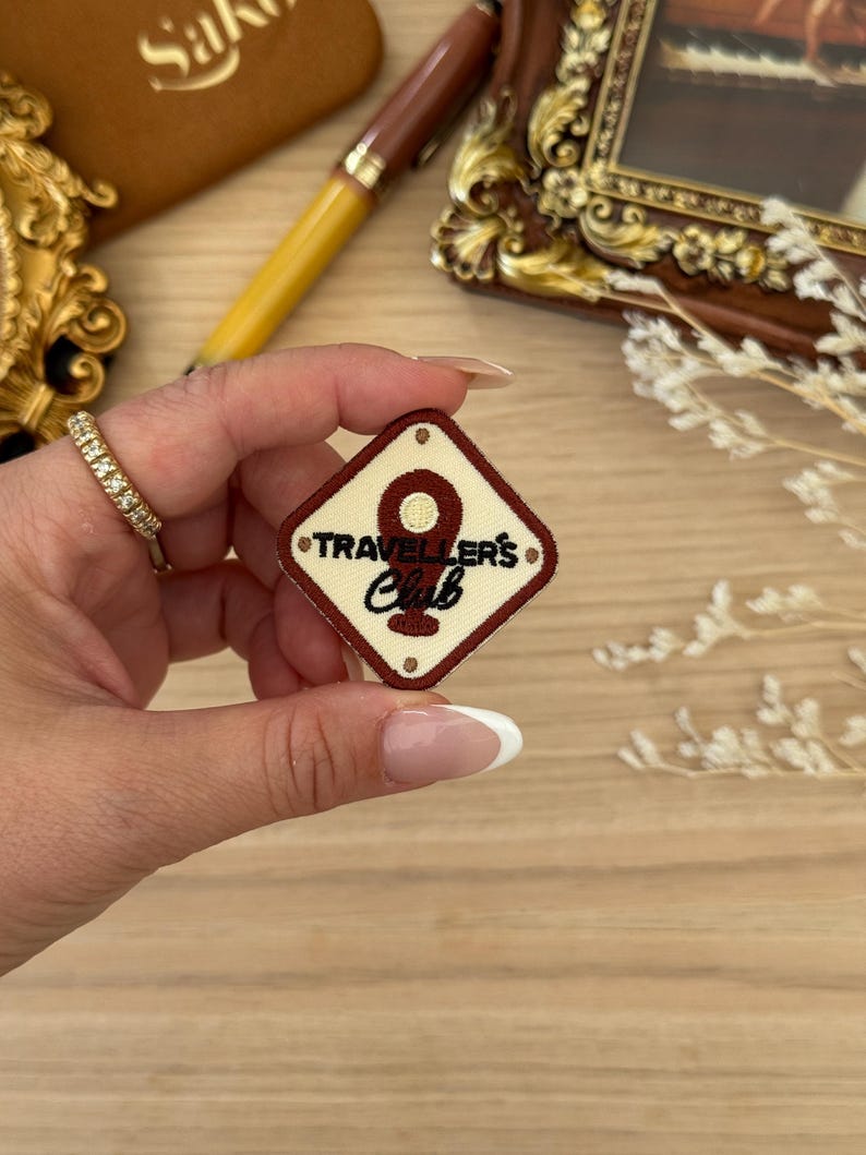 Stick On Embroidered Patch | Traveller's Club
