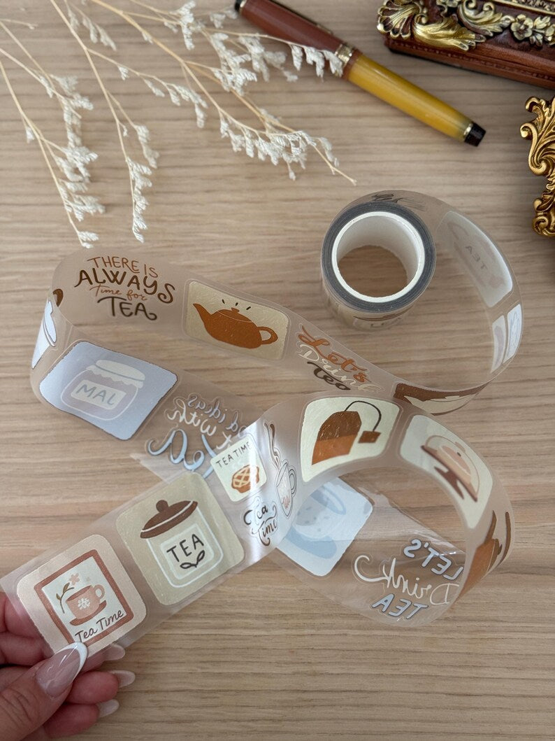 Tea Boxes and Quotes PET Tape | Issue 025