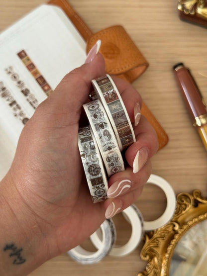 Coffee Stamps 10mm Washi Tape | Cafe No. 3
