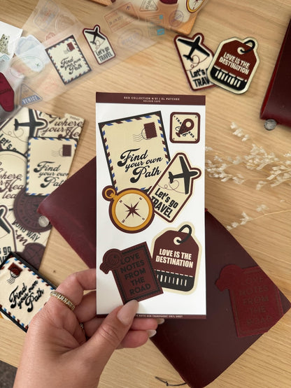 Travel Patches Stickers