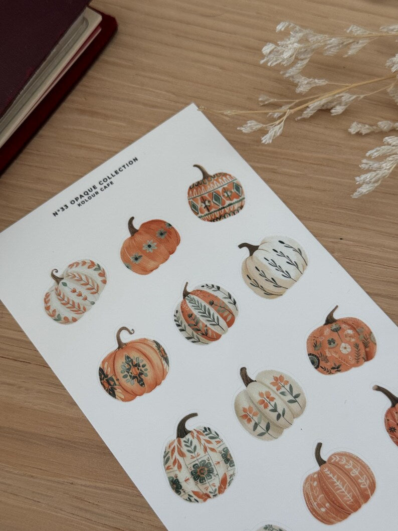 Orange Autumn Pumpkins (OPK33)