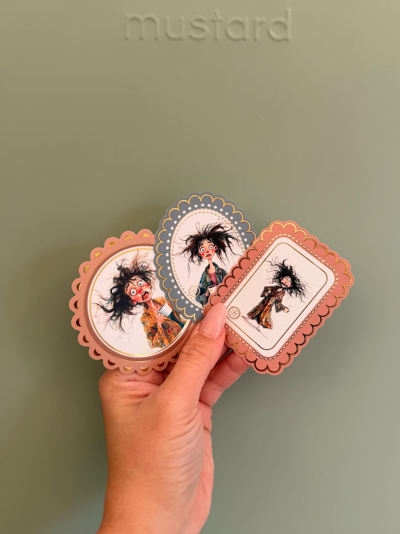 Coffee Stickers Vol 9 | Grumpy Girls