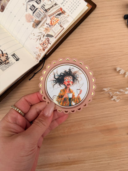 Coffee Stickers Vol 9 | Grumpy Girls