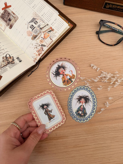 Coffee Stickers Vol 9 | Grumpy Girls