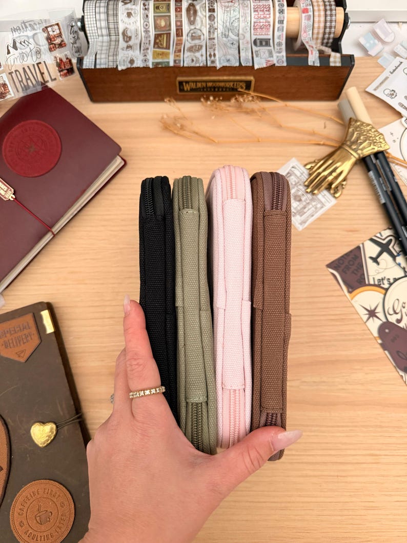 Pen Pouch | Strawberry Milk Canvas