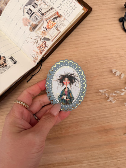 Coffee Stickers Vol 9 | Grumpy Girls