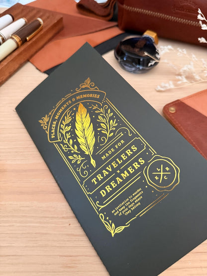 Foiled Blank Insert for Traveler's Notebook | Dreamers