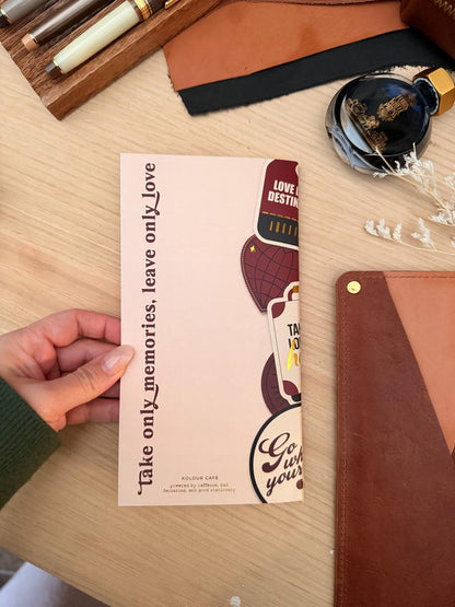 Foiled Blank Insert for Traveler's Notebook | Patches