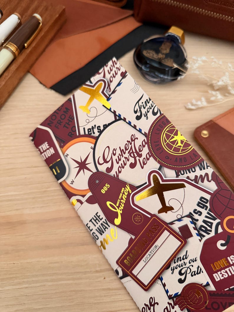Foiled Blank Insert for Traveler's Notebook | Patches