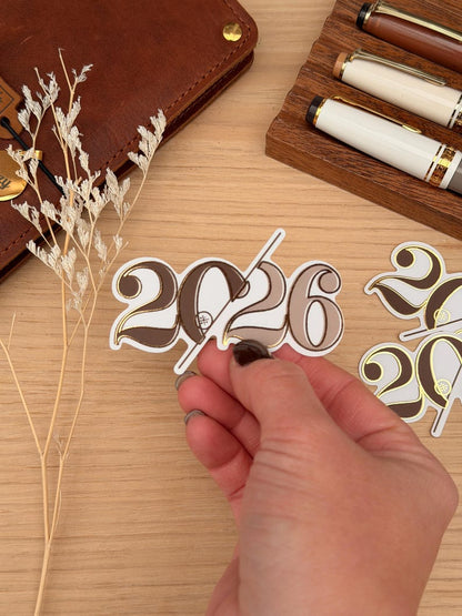 2026 Year Sticker